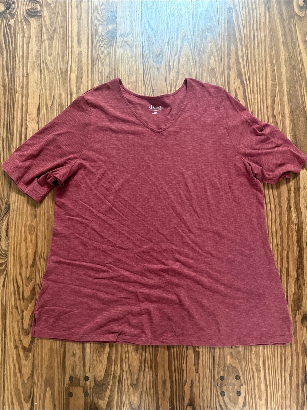 Plus Size V-Neck Tee